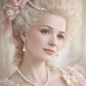 Handmade Glass Beaded Dangle Earrings in Pastels Pink Seafoam Green